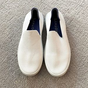 Rothys The Sneaker in Bright White *LIKE NEW* sz 6
